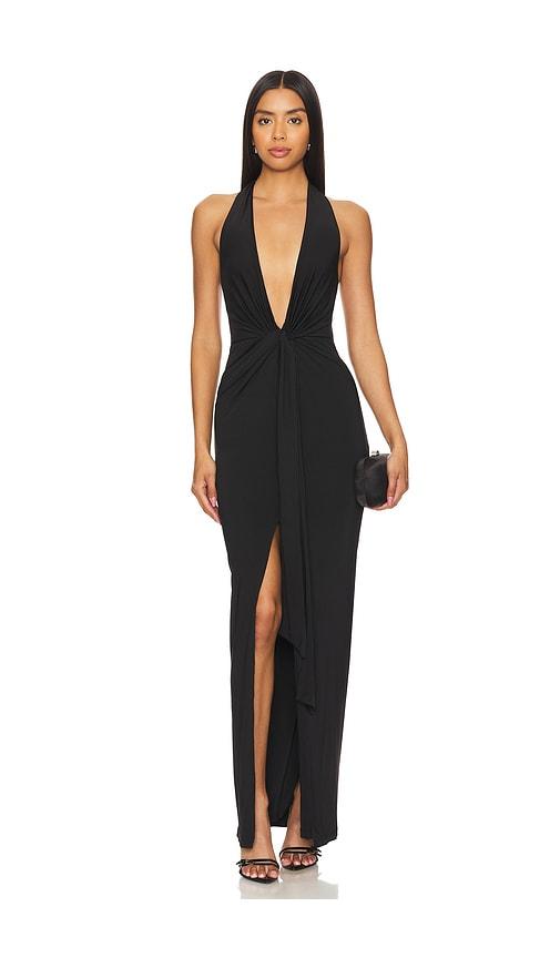 Nookie Legacy Gown in Black by NOOKIE
