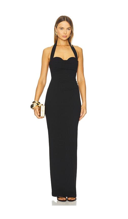 Nookie Lottie Gown in Black by NOOKIE
