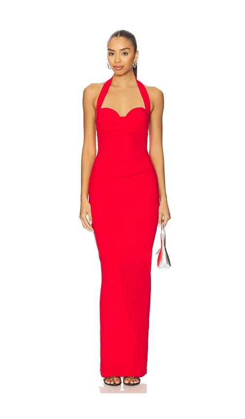 Nookie Lottie Gown in Red by NOOKIE