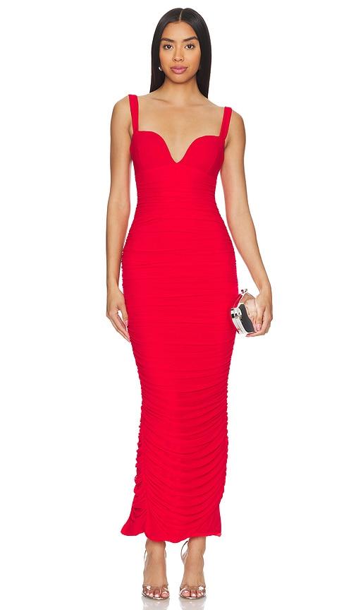 Nookie Marlowe Maxi With Full Lining in Red by NOOKIE