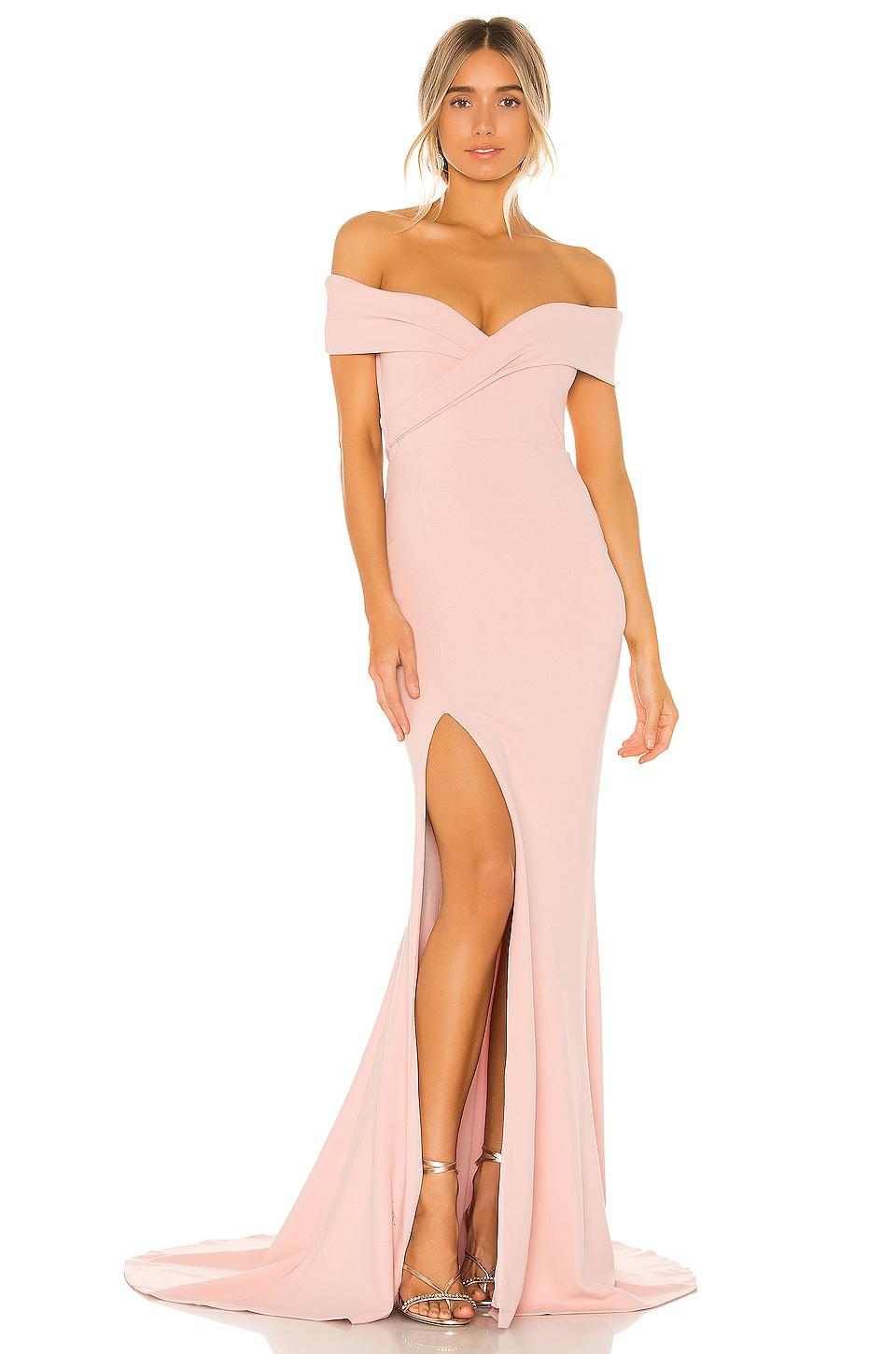 Nookie Neptune Gown in Pink by NOOKIE