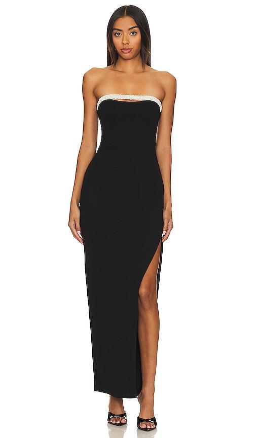 Nookie Nouveau Gown in Black by NOOKIE