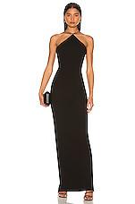 Nookie Trinity Gown in Black by NOOKIE