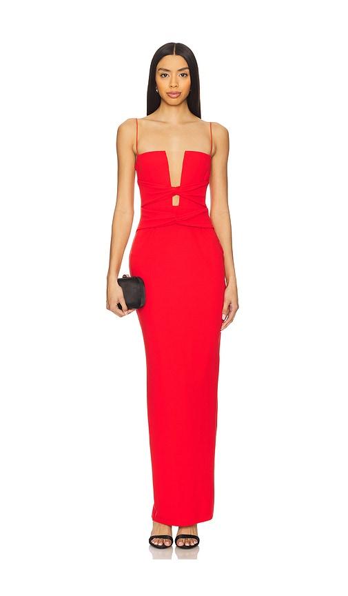 Nookie Valentine Gown in Red by NOOKIE