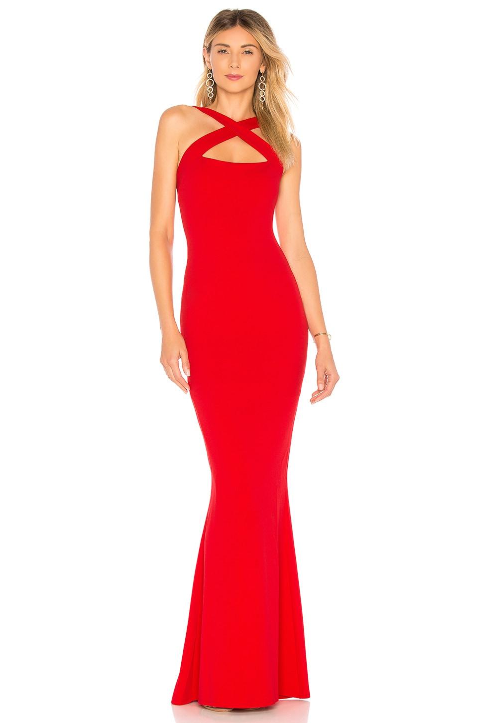 Nookie Viva 2Way Gown in Red by NOOKIE