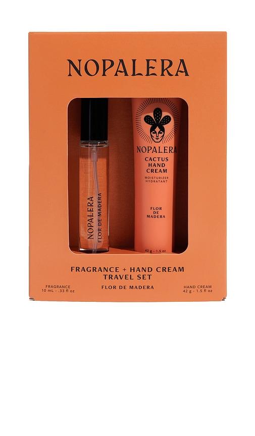 Nopalera Hand Cream + Travel Perfume Set in Flor De Madera by NOPALERA