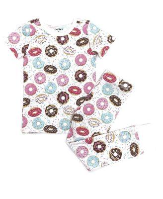 Girls' Kids Organic Short Sleeve Two-Piece Pajama Set - Baby by NORANI