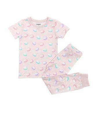 Girls' Kids Organic Short Sleeve Two-Piece Pajama Set - Baby by NORANI