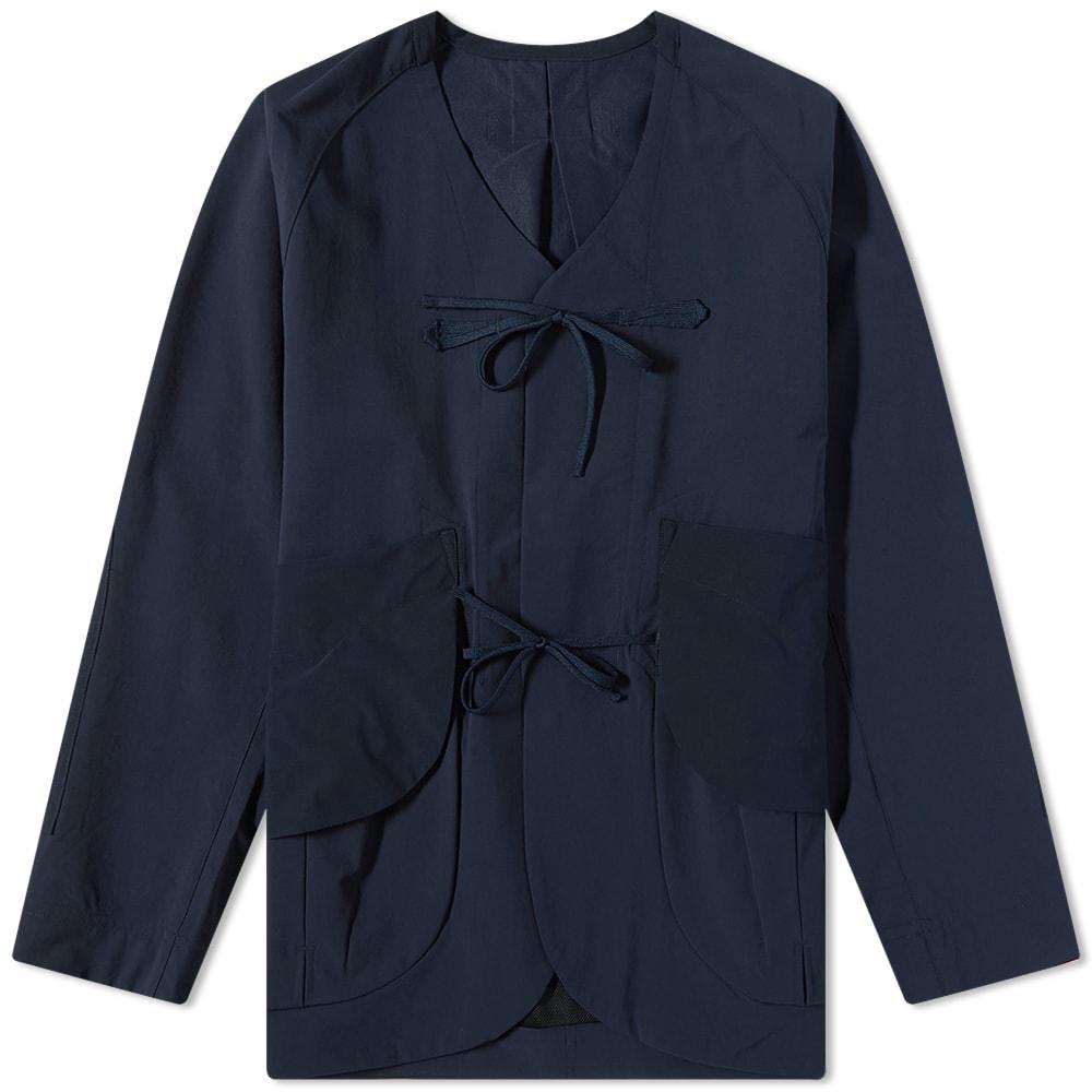 Norbit by Hiroshi Nozawa 4 Way Stretch Samue Jacket by NORBIT BY HIROSHI NOZAWA Norbit by Hiroshi Nozawa 4 Way Stretch Samue Jacket by NORBIT BY HIROSHI NOZAWA