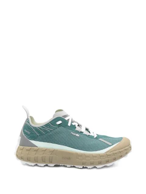 001A grid-pattern sneakers by NORDA