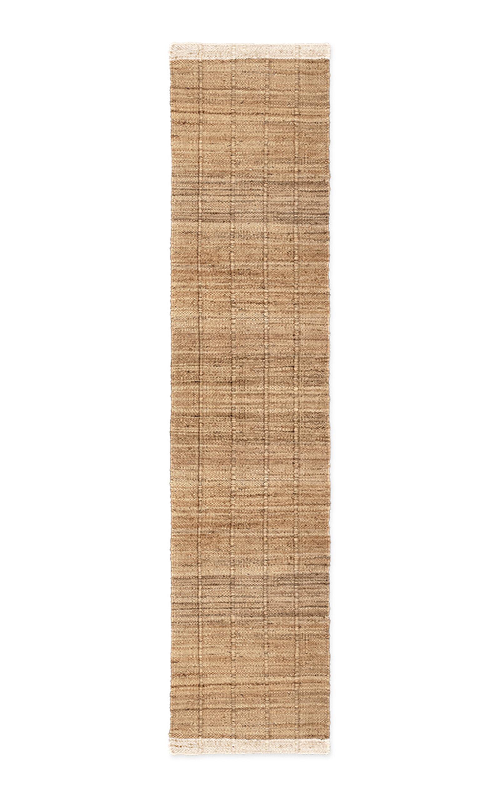 Nordic Knots - 2.5' X 16' Jute Rug - Brown - Moda Operandi by NORDIC KNOTS