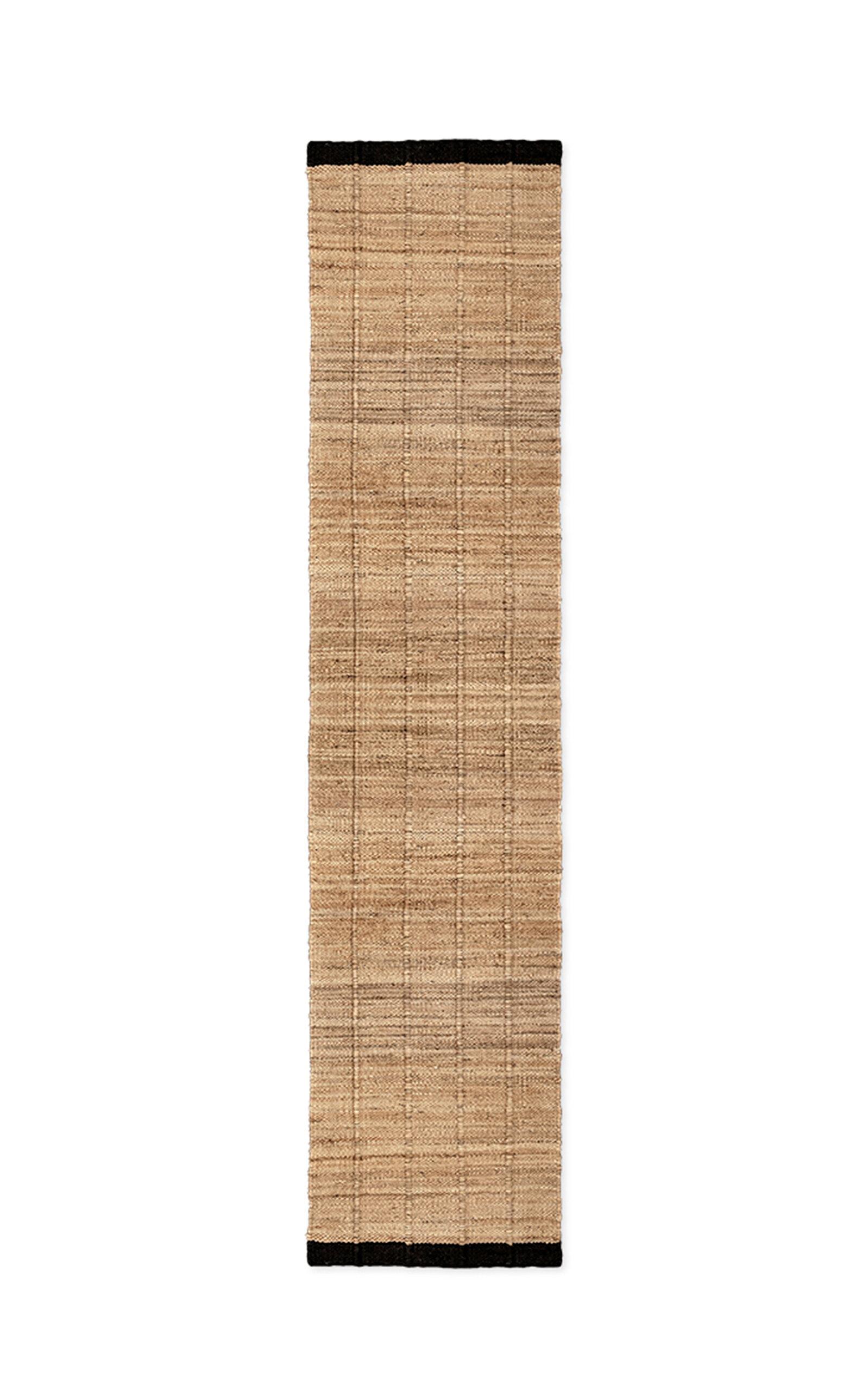 Nordic Knots - 2.5' X 9' Jute Runner - Black - Moda Operandi by NORDIC KNOTS