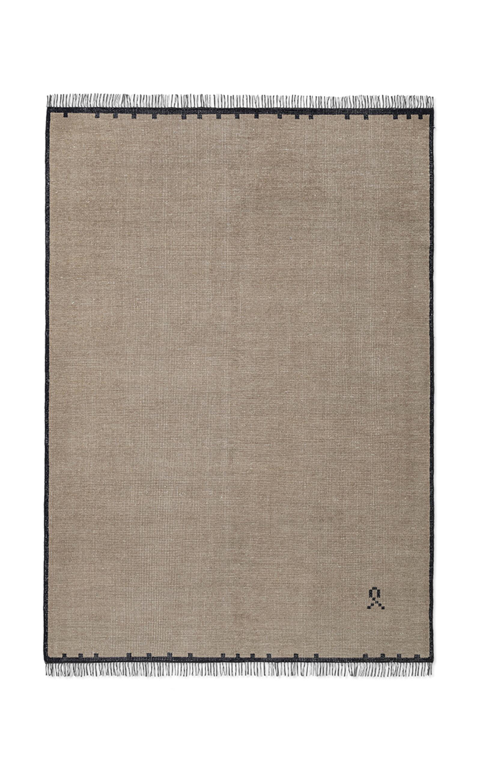 Nordic Knots - 8' X 10' Elder 01 Hand Knotted Area Rug - Black - Moda Operandi by NORDIC KNOTS