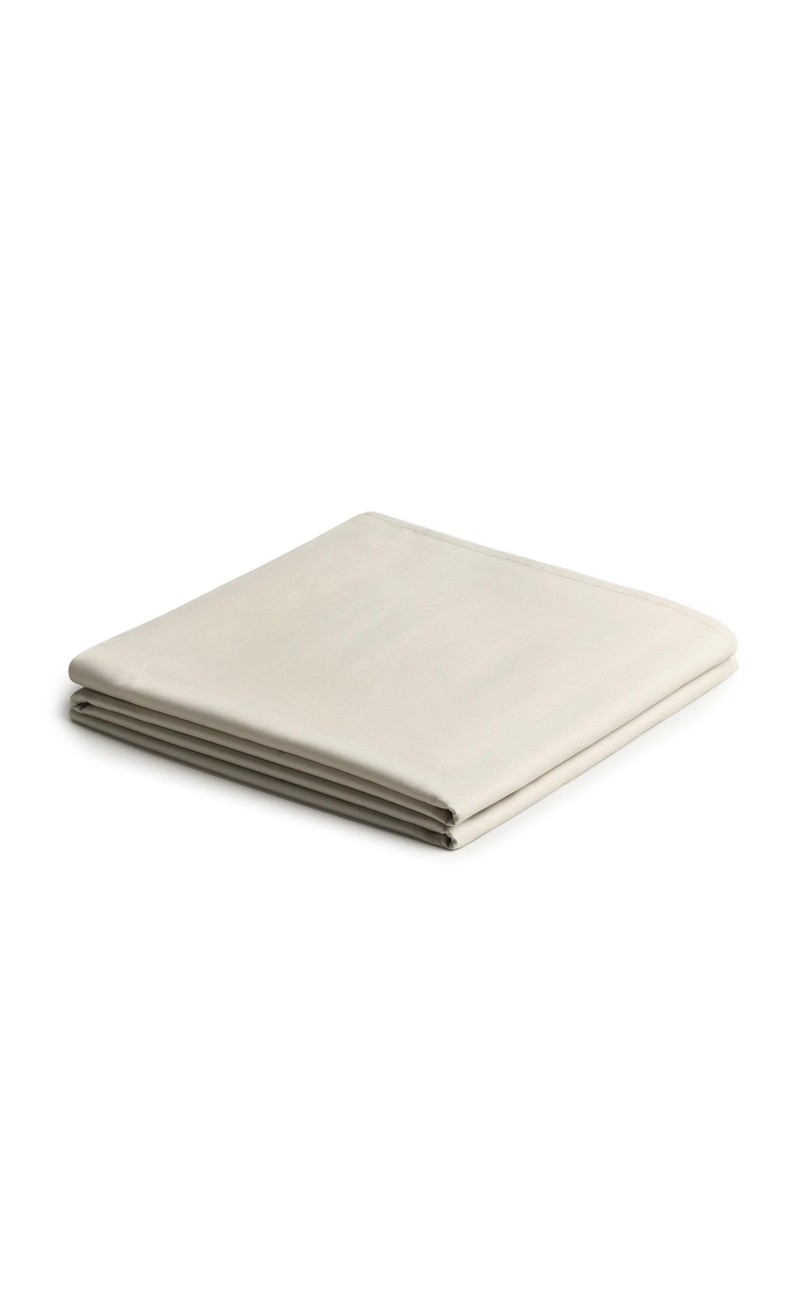Nordic Knots - Exclusive Sateen Flat Queen Sheet - Tan - Moda Operandi by NORDIC KNOTS