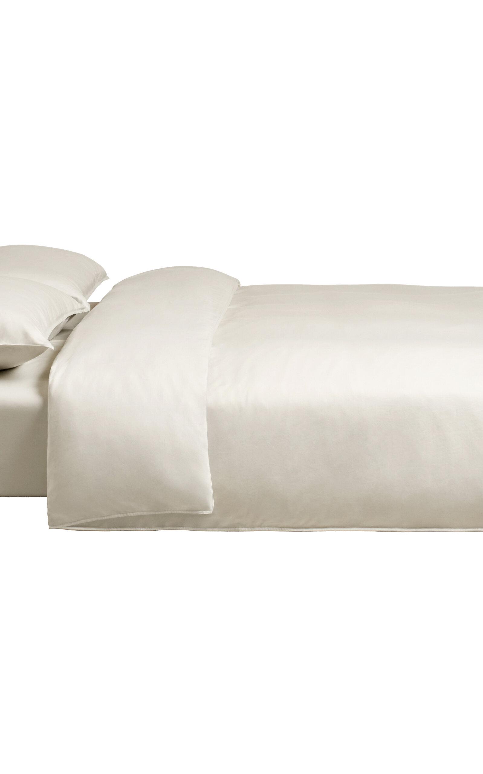 Nordic Knots - Exclusive Sateen Queen Duvet Cover - Tan - Moda Operandi by NORDIC KNOTS