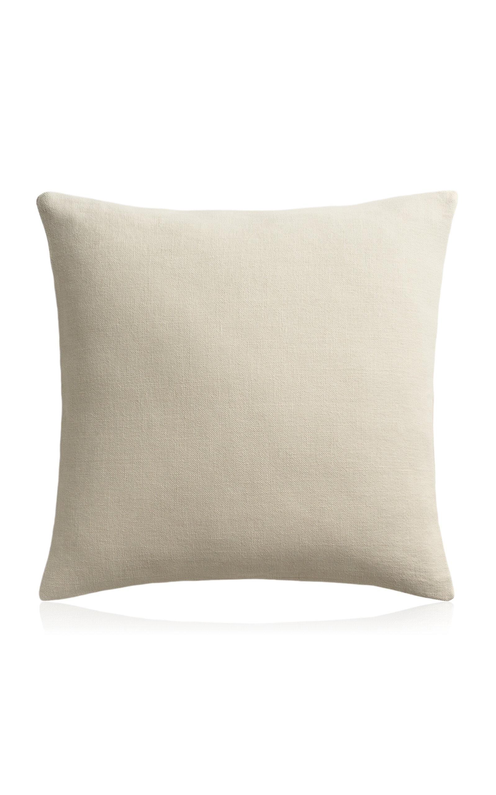 Nordic Knots - Exclusive Studio Linen Pillow Cover - Tan - Moda Operandi by NORDIC KNOTS