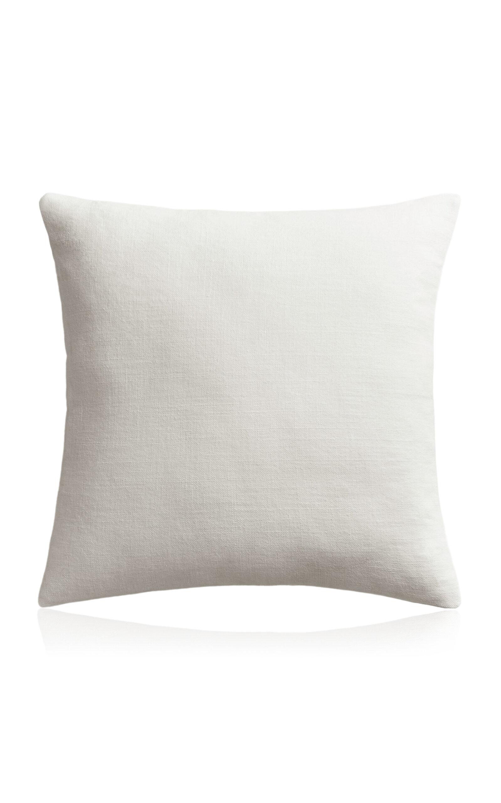 Nordic Knots - Exclusive Studio Linen Pillow Cover - White - Moda Operandi by NORDIC KNOTS