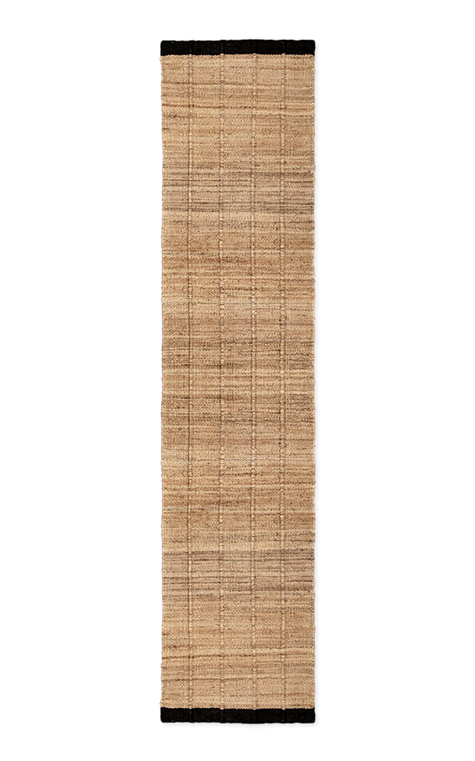 Nordic Knots - Jute Runner ; 2.5' X 12' - Black - Moda Operandi by NORDIC KNOTS