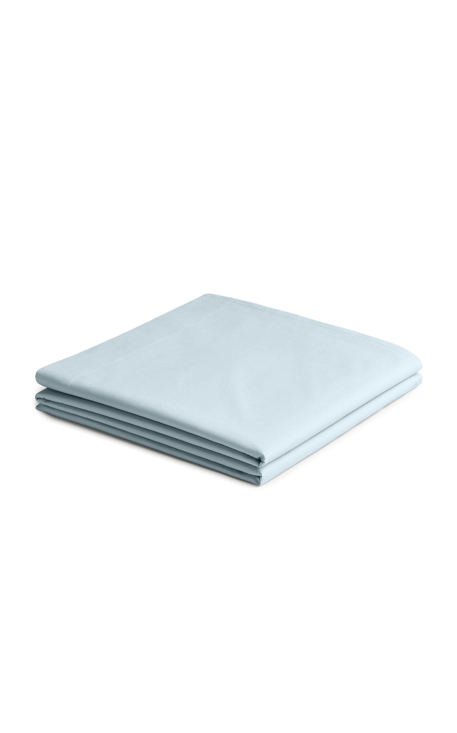 Nordic Knots - Percale Twin Flat Sheets - Light Blue - Moda Operandi by NORDIC KNOTS