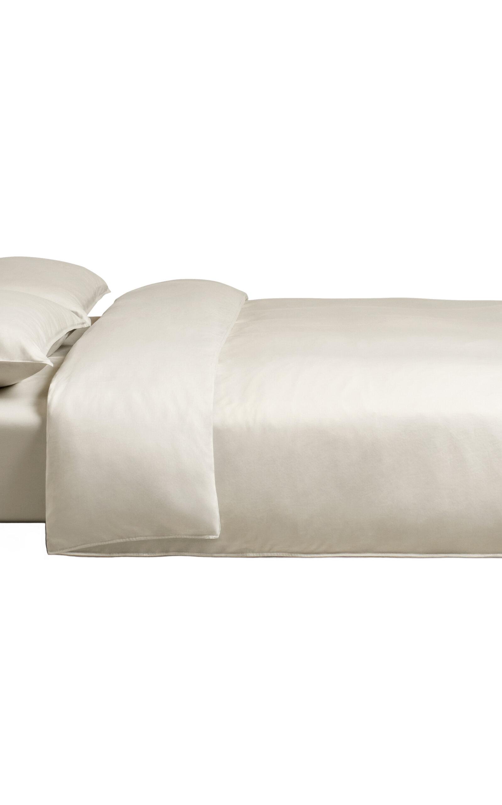 Nordic Knots - Sateen Twin Duvet Cover - Tan - Moda Operandi by NORDIC KNOTS
