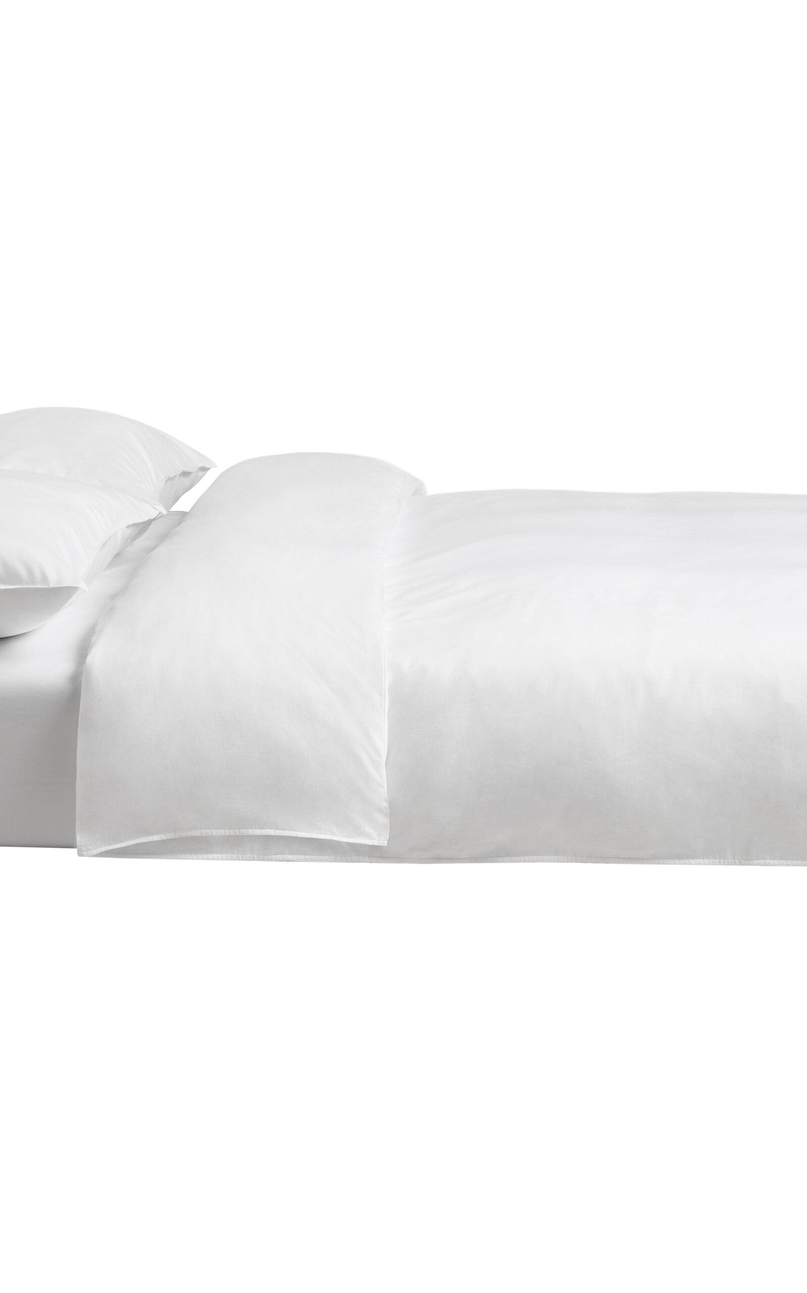 Nordic Knots - Sateen Twin Duvet Cover - White - Moda Operandi by NORDIC KNOTS
