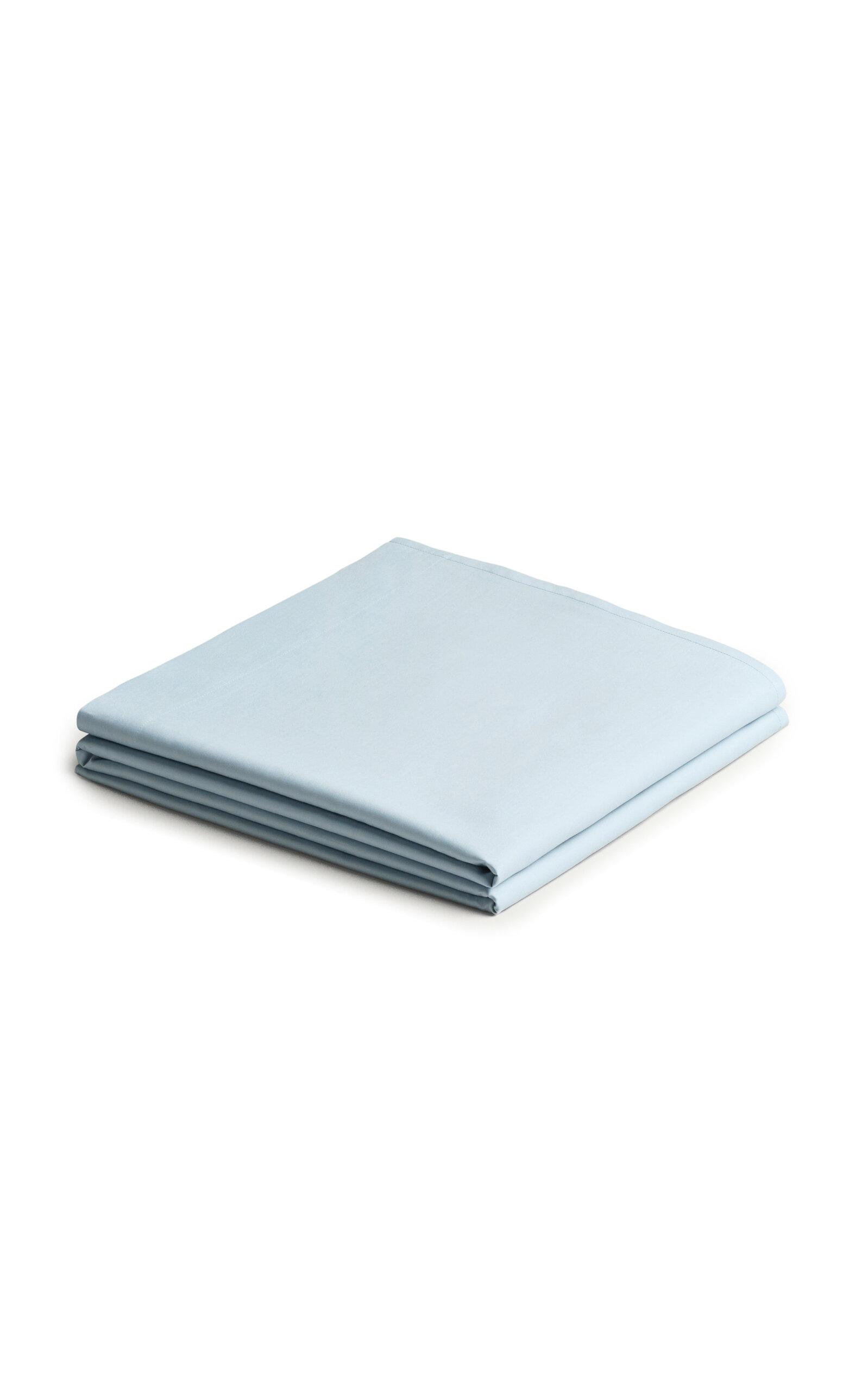 Nordic Knots - Sateen Twin Flat Sheet - Light Blue - Moda Operandi by NORDIC KNOTS
