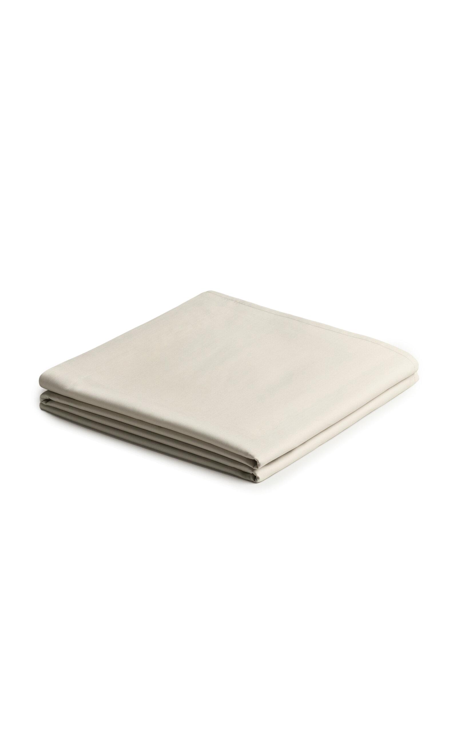 Nordic Knots - Sateen Twin Flat Sheet - Tan - Moda Operandi by NORDIC KNOTS