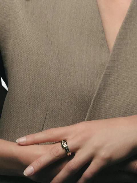 Hydra knot-detail ring by NORMA JEWELLERY
