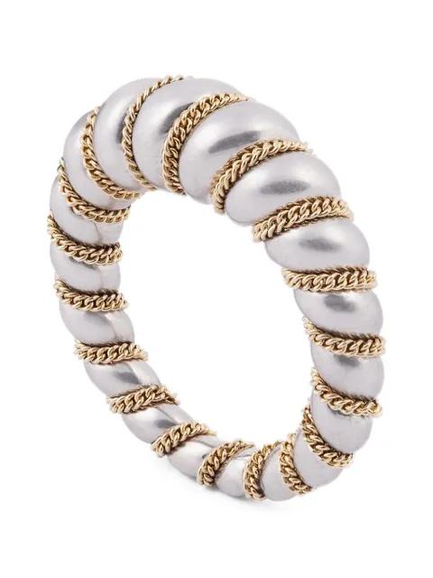 Lynx twisted chain ring by NORMA JEWELLERY