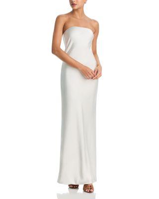 Bias Strapless Gown by NORMA KAMALI