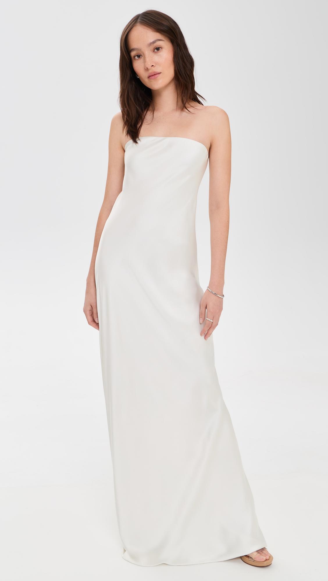 Bias Strapless Gown by NORMA KAMALI