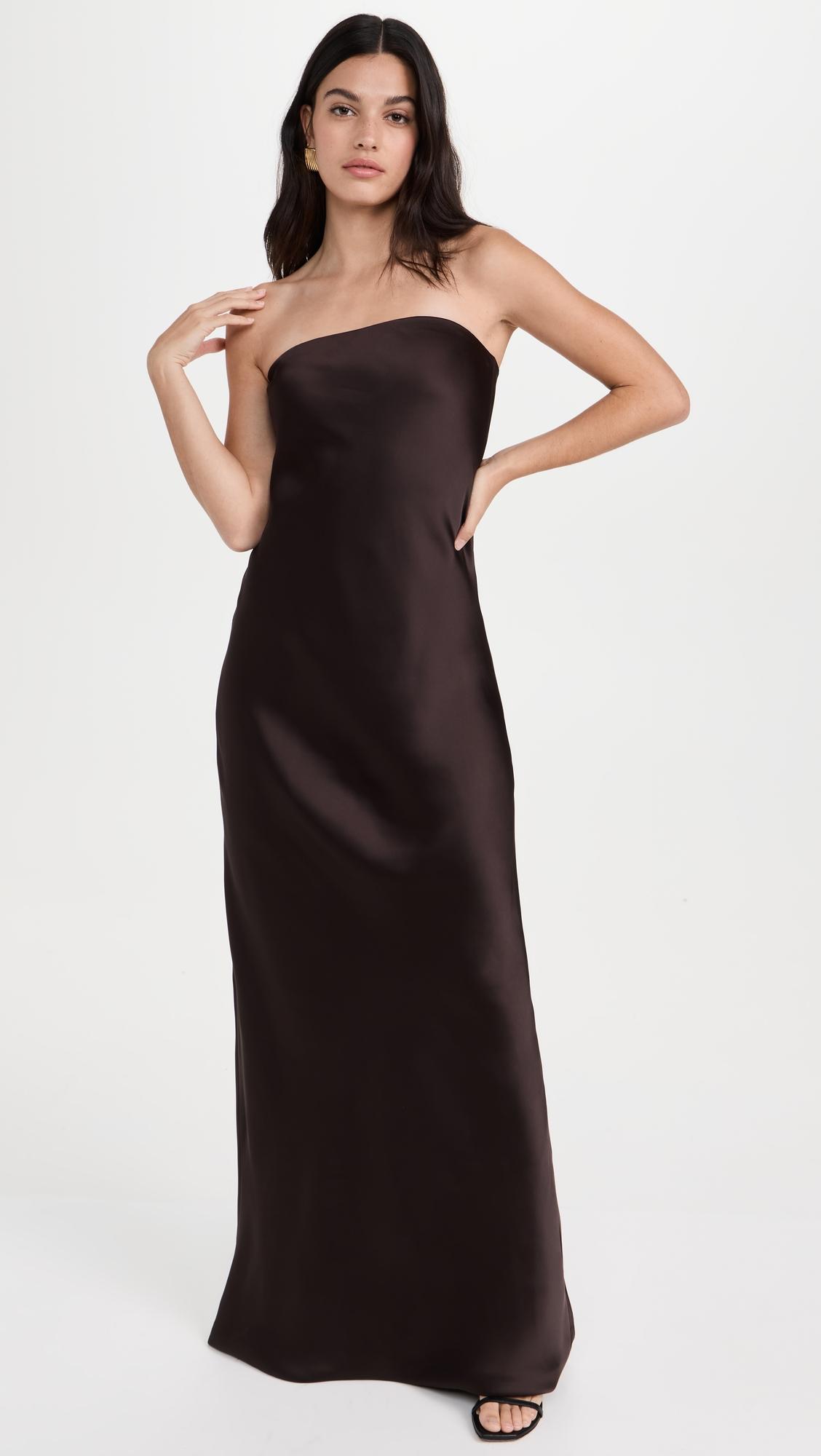 Bias Strapless Gown by NORMA KAMALI