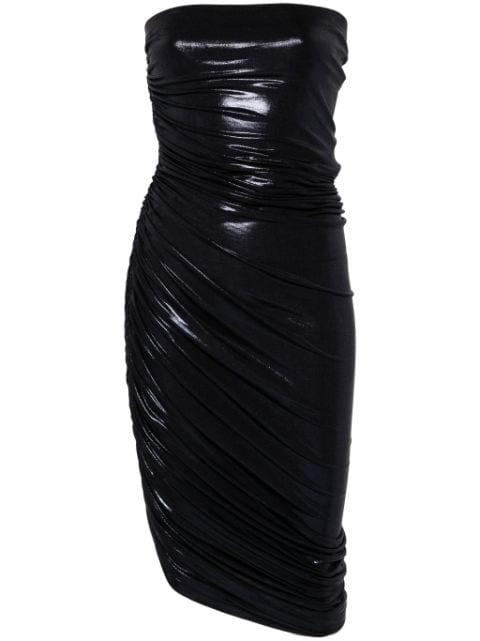 Diana lamé midi dress by NORMA KAMALI