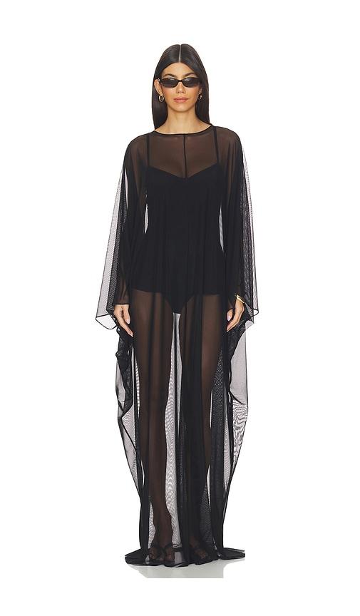 Norma Kamali Caftan in Black by NORMA KAMALI