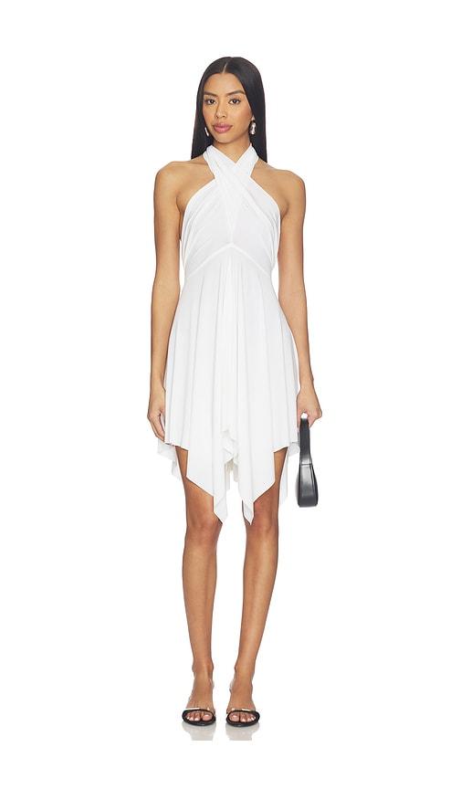 Norma Kamali Convertible Dress in White by NORMA KAMALI