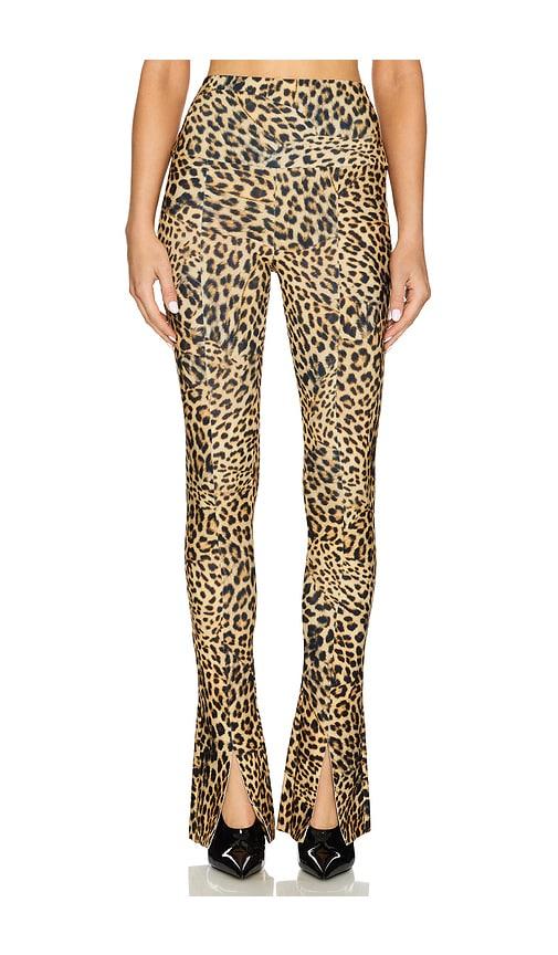 Norma Kamali Spat Legging in Brown by NORMA KAMALI