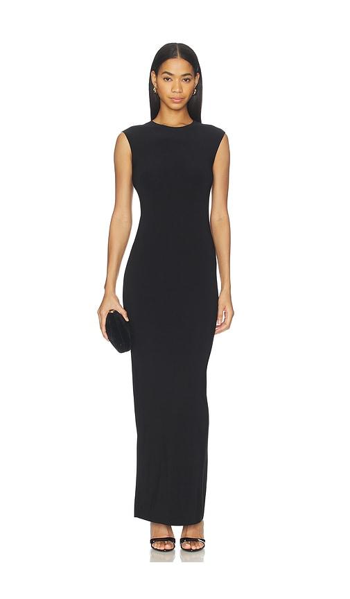 Norma Kamali x Lifestyle Sleeveless Long Dress in Black by NORMA KAMALI