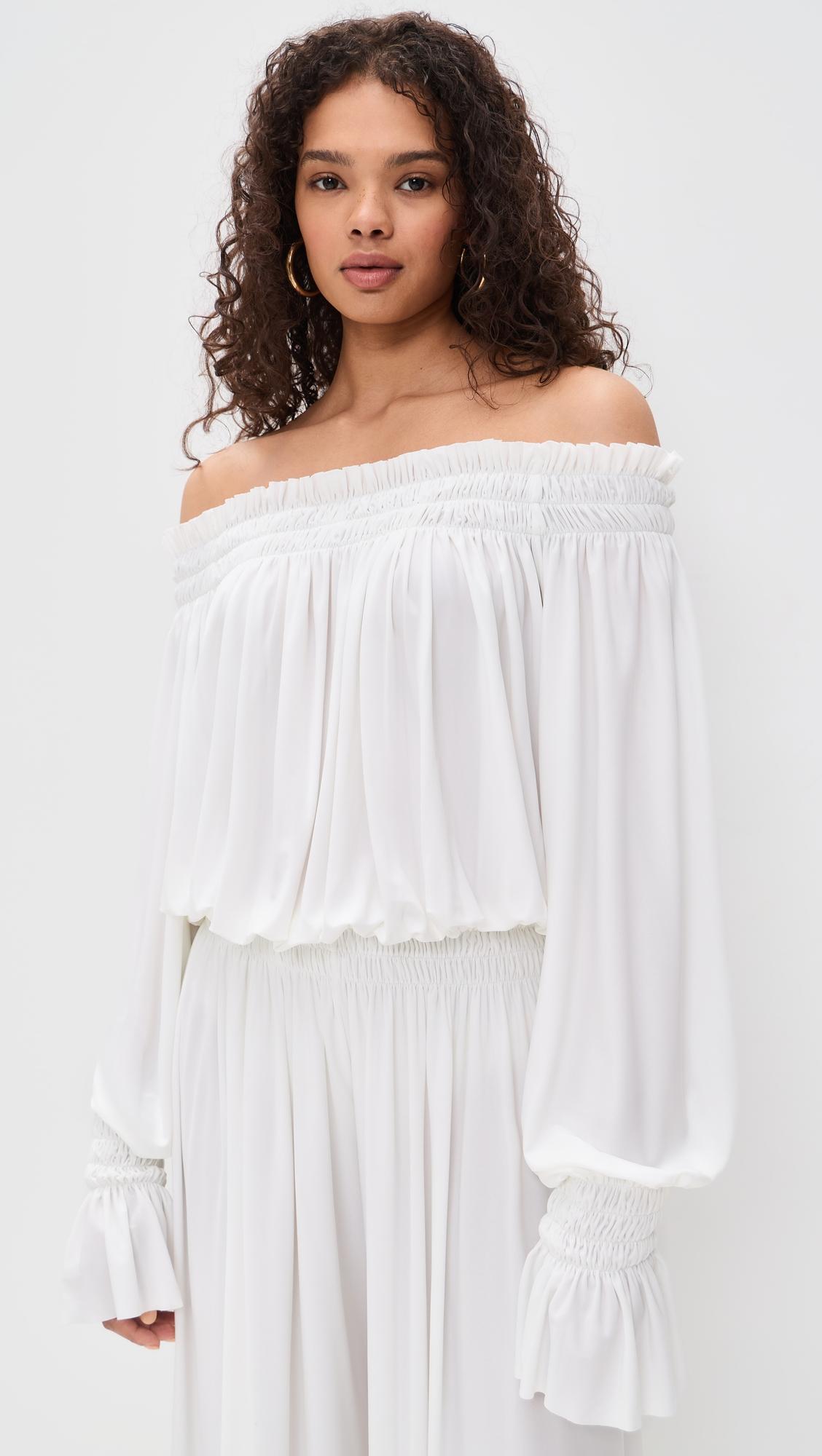 Peasant Bodysuit by NORMA KAMALI