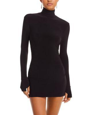 Pickleball Ruched Mini Dress by NORMA KAMALI