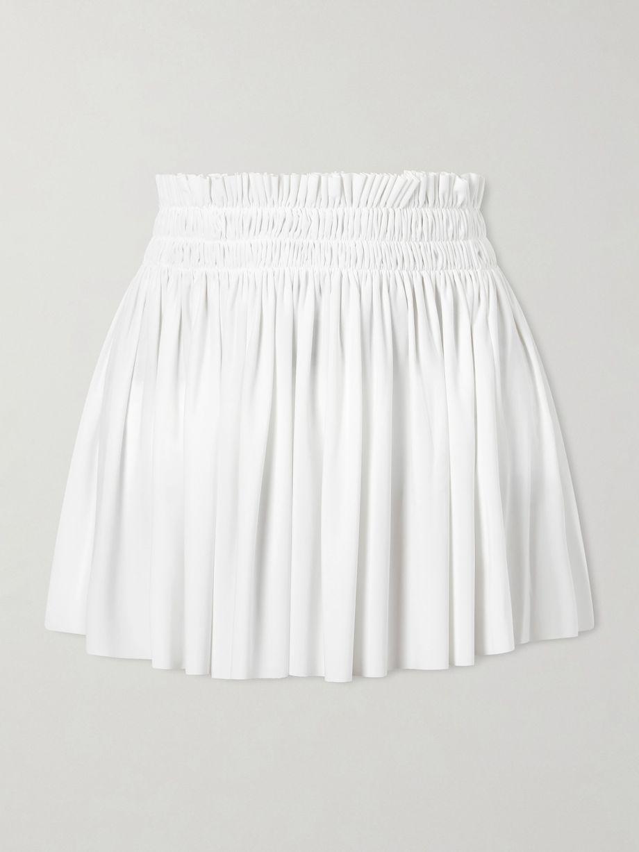 Pickleball pleated jersey tennis skirt by NORMA KAMALI