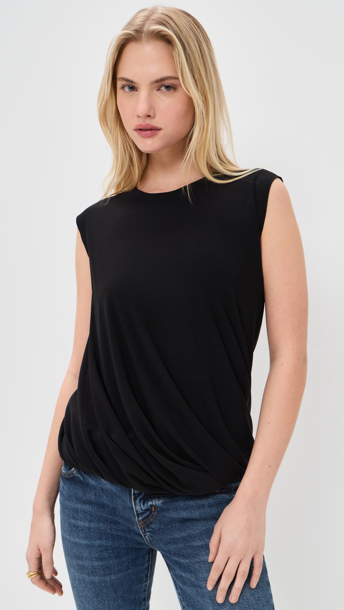 Sleeveless Twist Top by NORMA KAMALI