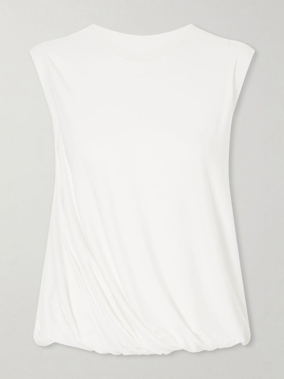 Stretch-jersey tank by NORMA KAMALI