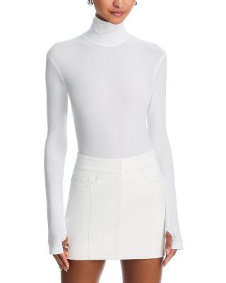 Turtleneck Long Sleeve Bodysuit by NORMA KAMALI