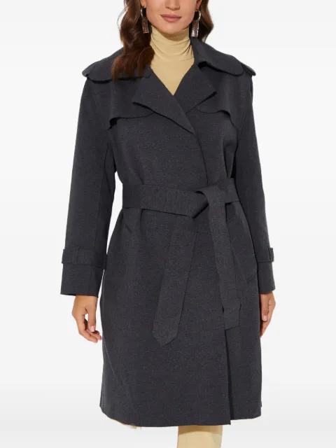 belted trench coat by NORMA KAMALI