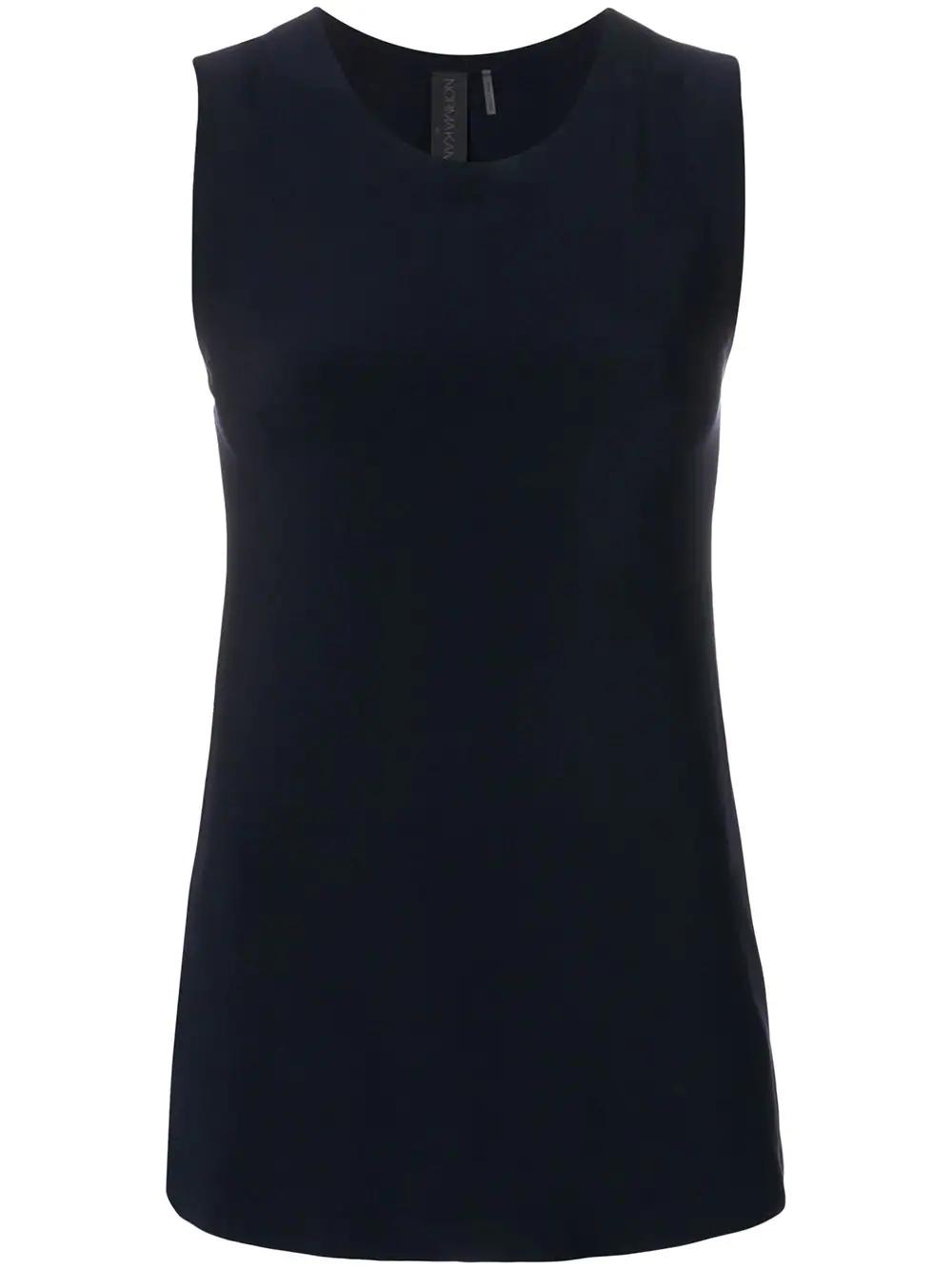 crew-neck tank top by NORMA KAMALI