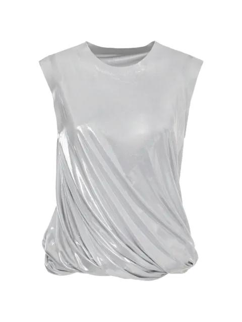 draped vest by NORMA KAMALI