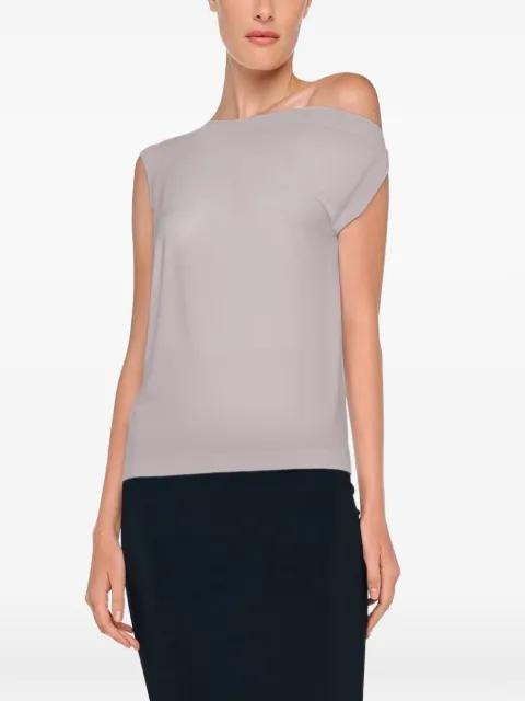 drop shoulder top by NORMA KAMALI