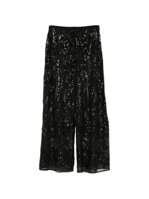 embellished palazzo pants by NORMA KAMALI