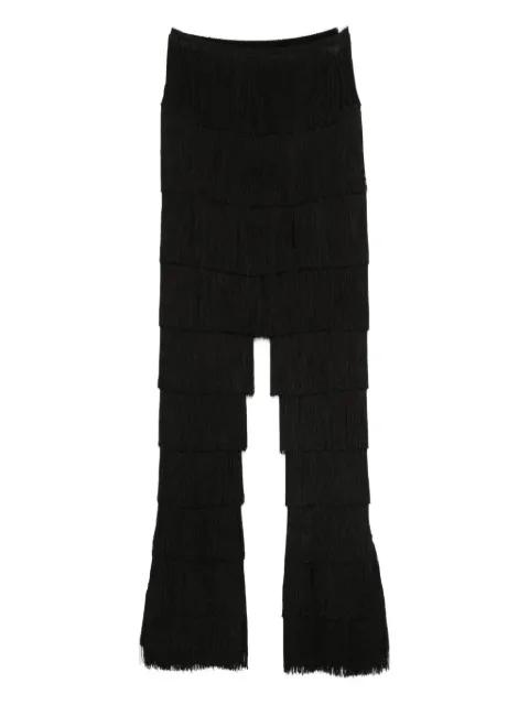 fringed leggings by NORMA KAMALI