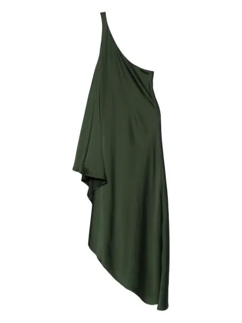 one-shoulder diagonal dress by NORMA KAMALI